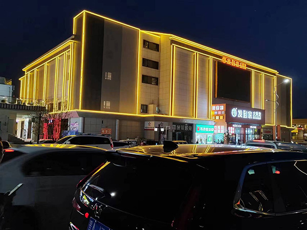 灵武楼体亮化 灵武楼体亮化