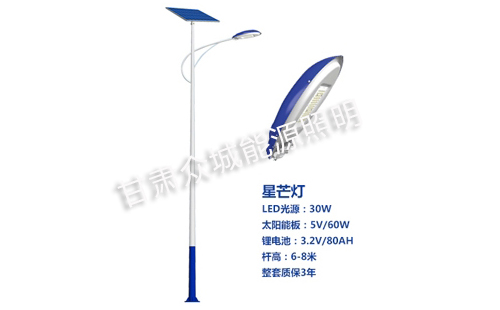 灵武太阳能路灯核心技术参数解读